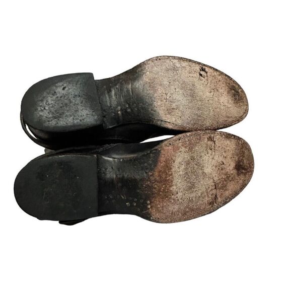 Freebird By Steven Womens 7 Irish Tall Leather Buckle Strap Riding Boots Brown - Picture 9 of 11